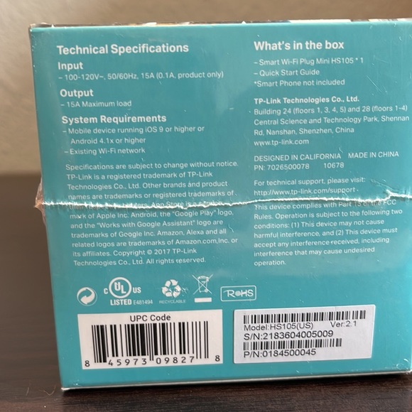 NIB tp-link Smart wifi plug mini - Picture 4 of 4